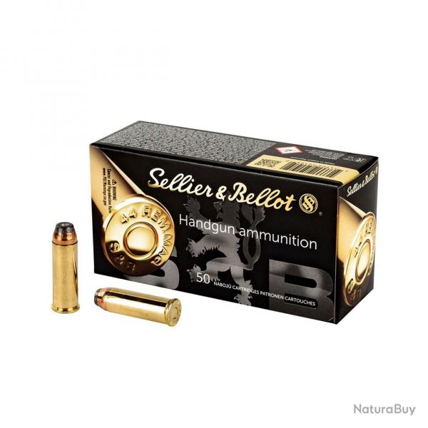 SELLIER & BELLOT 44 REM MAG soft point 240grs x50