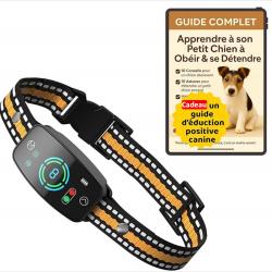 COLLIER ANTI-ABOIEMENT ULTRASON Quietech - bien-être et respect pour votre petit chien sans choc