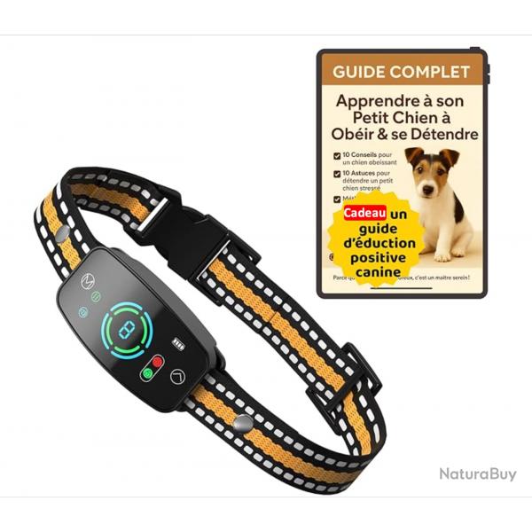 COLLIER ANTI-ABOIEMENT ULTRASON Quietech - bien-tre et respect pour votre petit chien sans choc