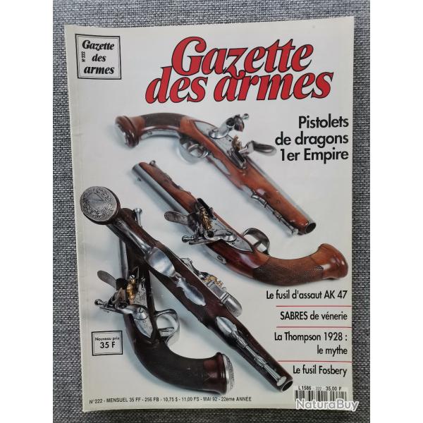 Ouvrage La Gazette des Armes no 222