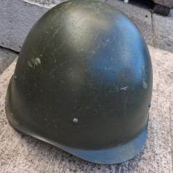 SSH40 AUTHENTIQUE CASQUE SOVIETIQUE URSS CCCP AUTHENTIQUE BON ÉTAT