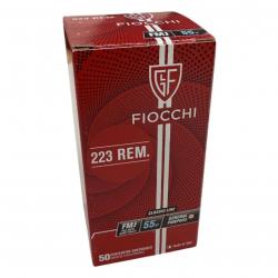 .223. rem FMJ 55grs x50 (Calibre: .223 Rem.)