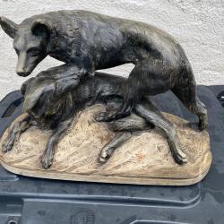 Sujet en faïence superbe