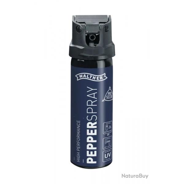 Bombe anti-agression Walther PROSECUR GAZ OC POIVRE 74 ML