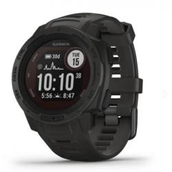 MONTRE GPS MULTI-FONCTIONS GARMIN INSTINCT SOLAR GRISE GRAPHITE