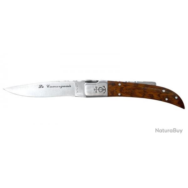 Couteau Camarguais Trident soud N12 - Lame 115mm - Manche Amourette