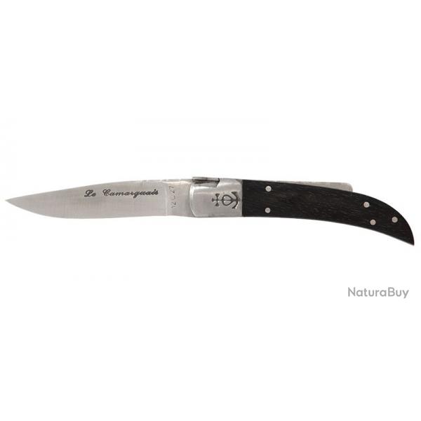 Couteau Camarguais N10 Trident soud - Lame 90mm - Manche Ebne