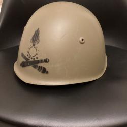 Casque italien Mod 33 / 47 artillerie lourde.