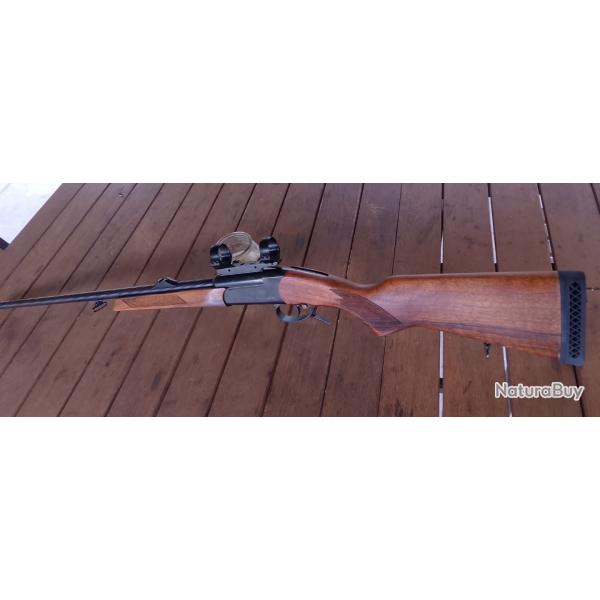 A saisir avant remisage : carabine Kipplauf Baïkal en 243 Win + montage EAW