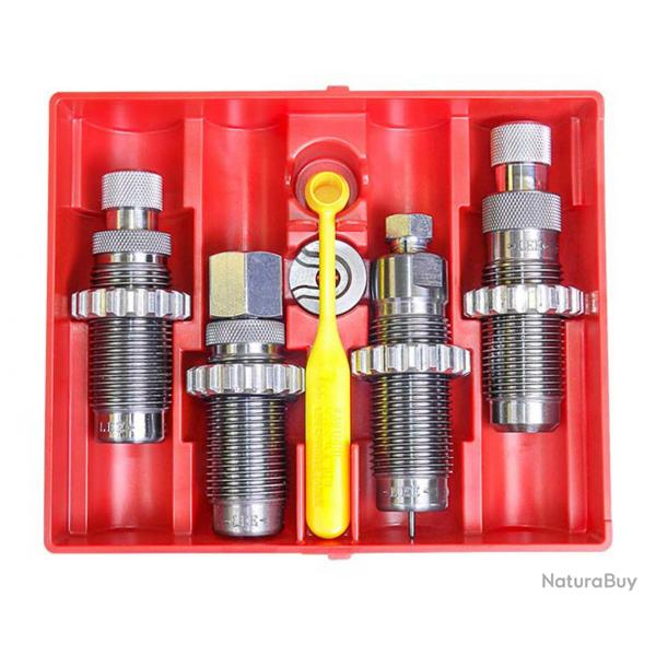 Jeux de 4 outils carbure Deluxe pour calibres d'armes de poing - Lee Precision .45 COLT #90967