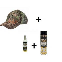 Flash ! Pack Goudron végétal hêtre BLACKBEASTS spray 500ml+spray truffe 100ml + casquette SAUER cam