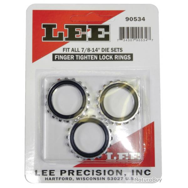 90534 Set de 3 bagues de verrouillage Lock Ring Lee