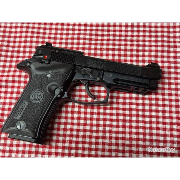 Occasion  prix cool ! Pistolet Beretta Cheetah 80X - Noir - 9MM Court / 380 ACP - 13 CPS - 34202262