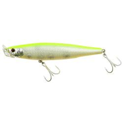 Poisson Nageur Trefle Creation Divola 110F 18g 11cm WPC - White Pearl Chartreuse