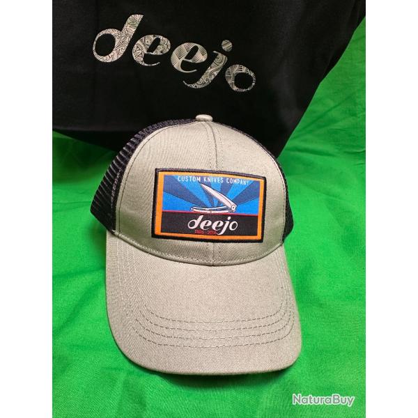 casquette deejo avec son sac en coton