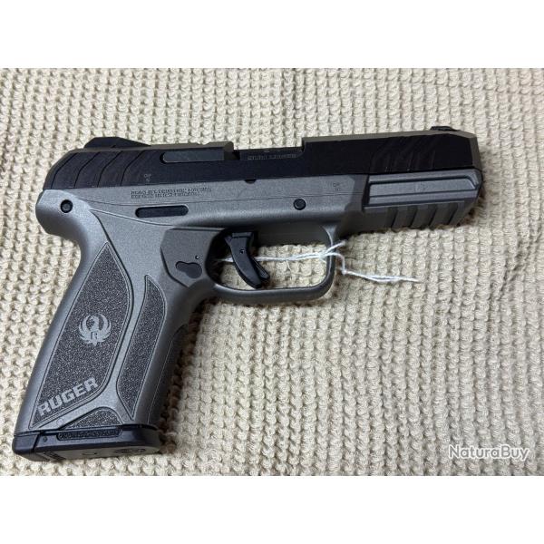 Occasion  saisir ! Pistolet Ruger Security-9 - 9mm - Ed. Spciale Noir/Gris - ADF-BL820-01