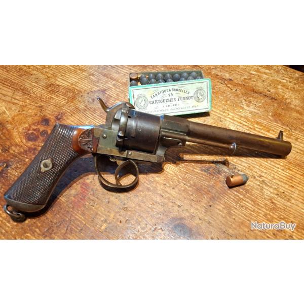 Superbe Revolver Sign Lefaucheux calibre 12mm Civil (Zaou  Marseille)