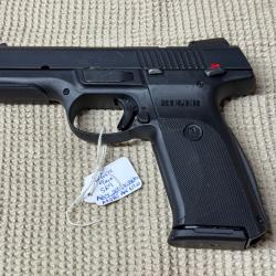 Occasion Pistolet Ruger SR9 Edition spéciale Alloy Steel Nitridox - 9mm - Noir - ADF459