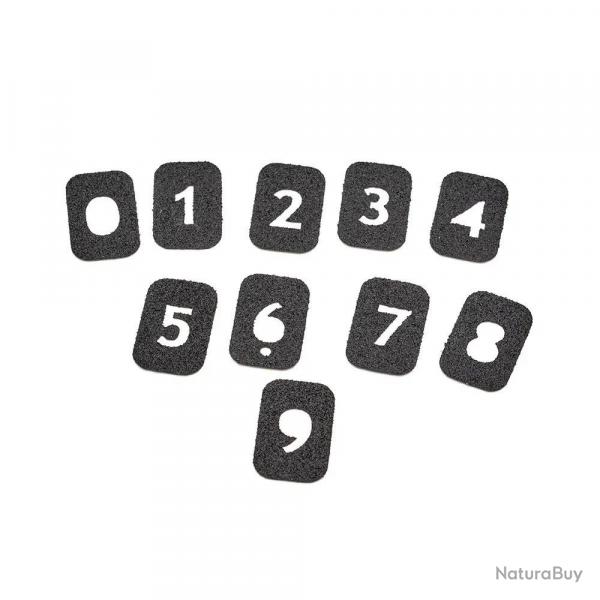 EEMANN TECH NUMBERED GRIP TAPE SET X10