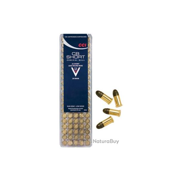MUNITIONS CCI SHORT 22LR 29GR LRN X100