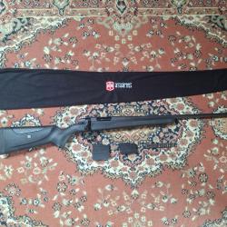 CARABINE À VERROU ATA TURQUA SYNTHÉTIQUE NOIRE BUSC RÉGLABLE CAL 308 WIN