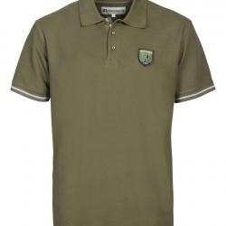 Polo de chasse Percussion MC Ecusson Logo