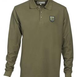 Polo de chasse Percussion ML - Ecusson Logo - 3XL