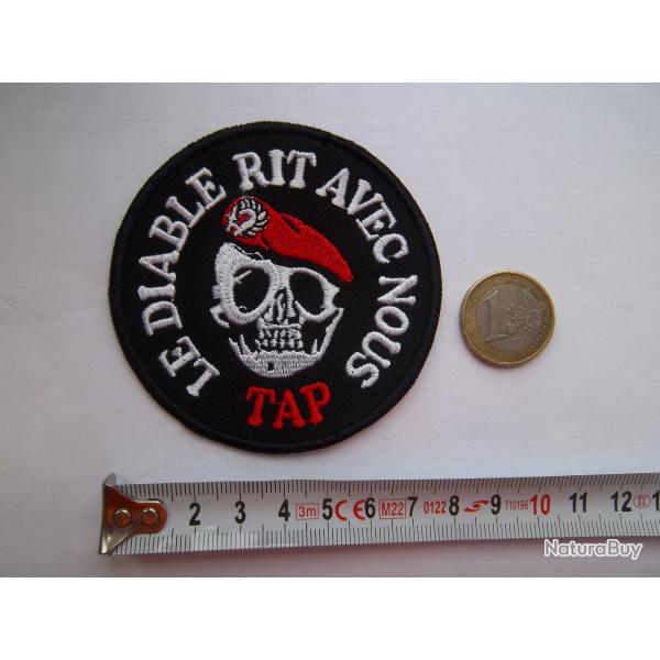 patch insigne cusson militaire arme TAP Troupes Aroportes dia.7,8