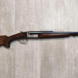 Fusil juxtaposé CHAPUIS PROGRESS Bécassier - Cal. 12/70 - Canon 56 cm - Gravures fines (Occasion bon