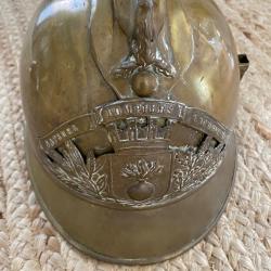 Casque pompier en Laiton