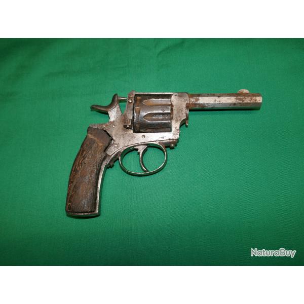 Revolver Ligeois  8 coups en 8mm/92  restaurer