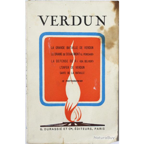 Livre VERDUN La grande bataille de Verdun