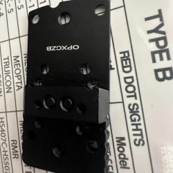 TONI SYSTEM Plaque Adaptatrice Pour CZ Shadow 1&2 (Type B) OPXCZB