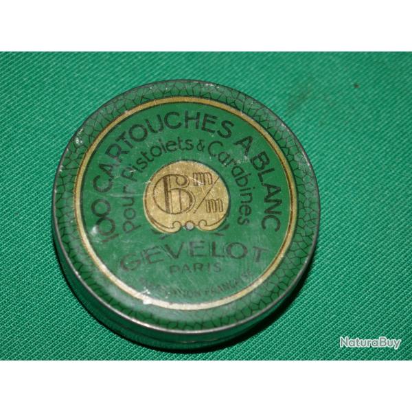 Boite vide de cartouches 6mm  blanc GEVELOT