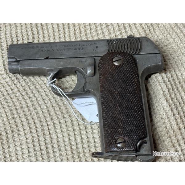 Sans prix de rserve ! Trs rare Pistolet Zulaica y CIA - Ruby Model 1914 - 7.65mm - ADF-BH496