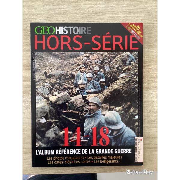 Revue geohistoire Hors Srie N2 - 14-18 - OCCASION