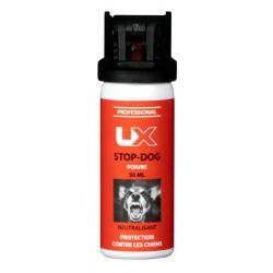Bombe anti-agression Umarex STOP DOG GAZ OC POIVRE 50ml Clapet