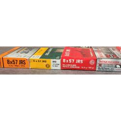 Lot de 62 balles 8x57jrs #enchère 1e sans prix de reserve !!!