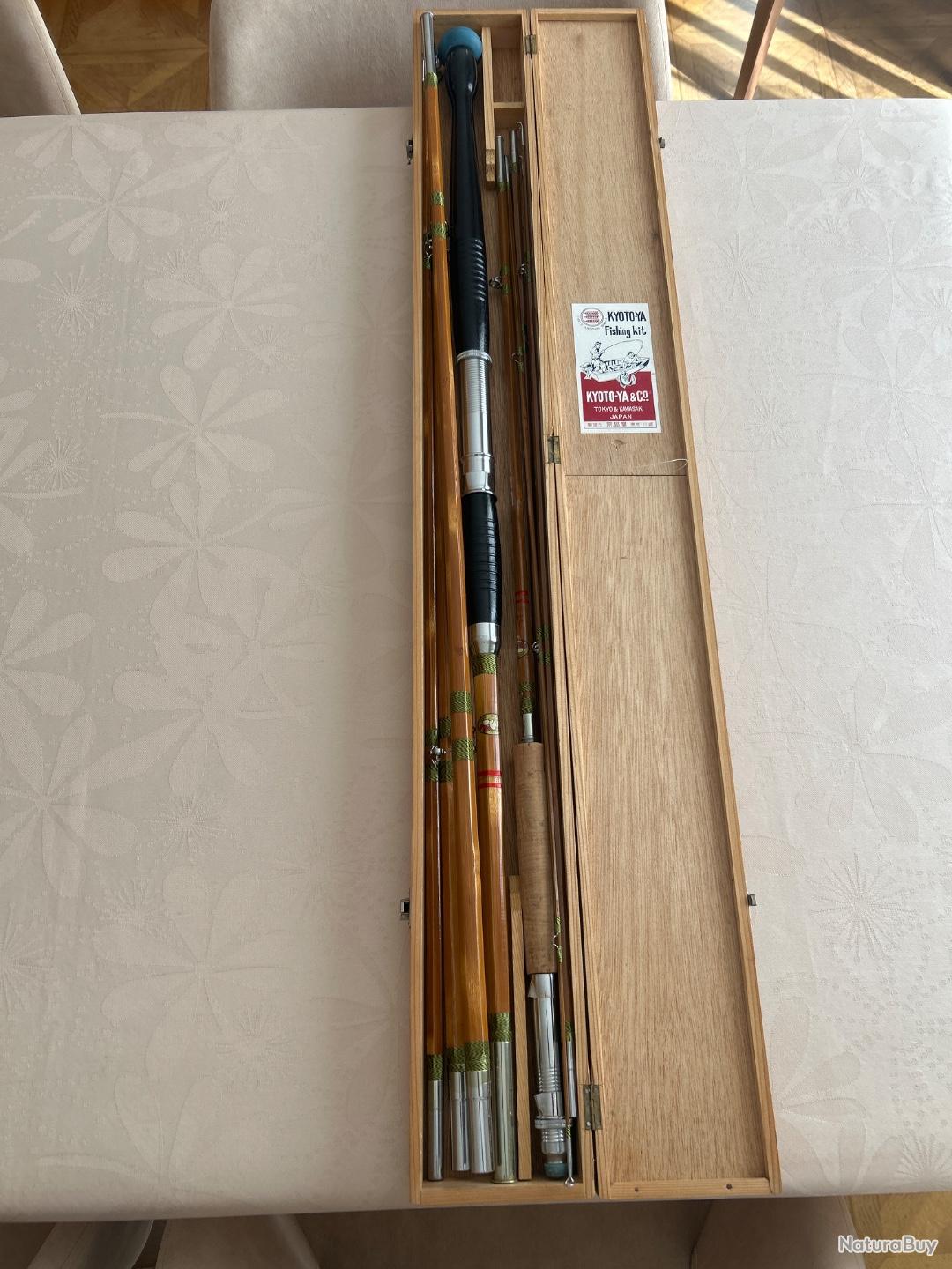 Canne à pêche en bambou refendu (Gebraucht) in Geneve für CHF 40 – mit
