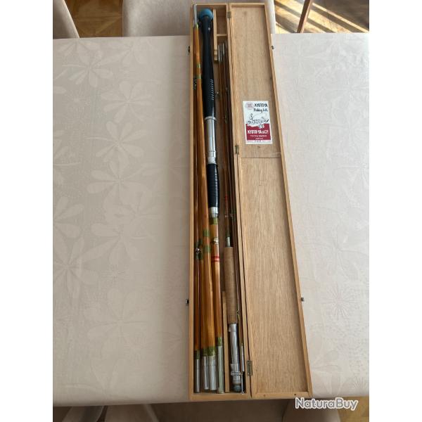 Canne  pche de collection