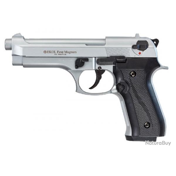 Pistolet Firat magnum Nickel 9mm PAK