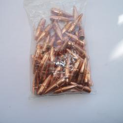 100 OGIVES CAL 30  Hornady  150 gr  F.M.J.