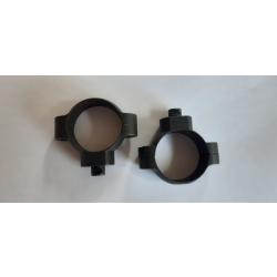 Paire de colliers de serrage à pivot diamètre 30 mm
