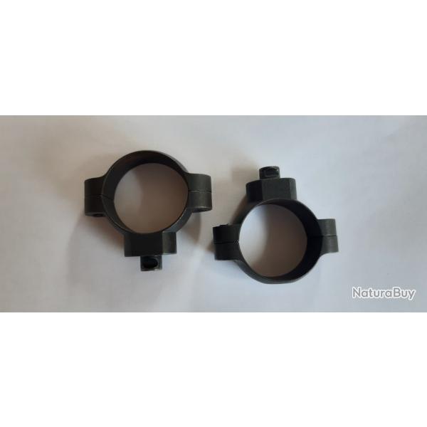 Paire de colliers de serrage  pivot diamtre 30 mm