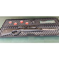 Carabine à air WEIHRAUCH HW 97 Black Line Stainless Lunette HAWKE Varmint 4-16x44 mildot cal.4,5mm