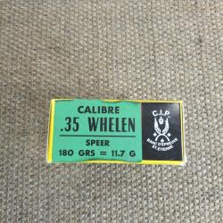 Munitions Sologne cal .35 whelen 180 grs -11.7Gr