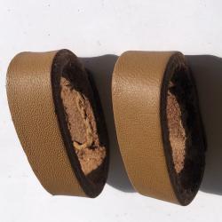 Lot de 2 passants pour ceinturon cuir armée Française. intérieur 45 mm
