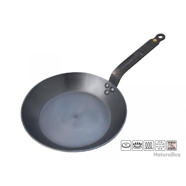Poele a frire ronde diam.20cm De bruyer MINERAL