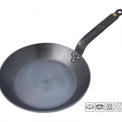 Poele a frire ronde diam.28cm De bruyer MINERAL