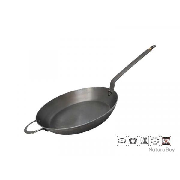 Poele a frire ronde diam.32cm De bruyer MINERAL